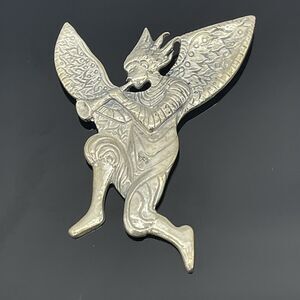 DeMatteo USHS Pollack 925 Sterling Silver 1983 Angel Christmas Ornament